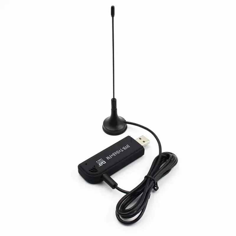 Цифровой USB ТВ FM+ DAB DVB-T Поддержка SDR тюнер приемник& dvb t HD ТВ-палка ключ с приемной антенной