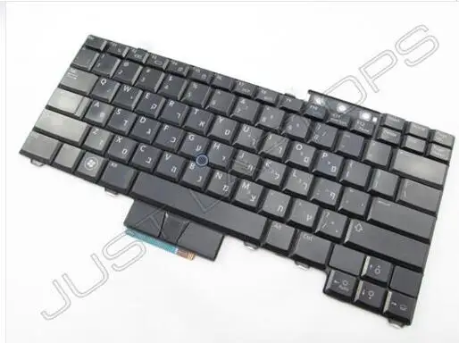 Клавиатура для ноутбука Dell Latitude E5300 E5400 E5500 E5410 E5510 E6400 E6410 E6500 E6510 бельгийского/Иврит/арабский/испанский/швейцарский/шведский