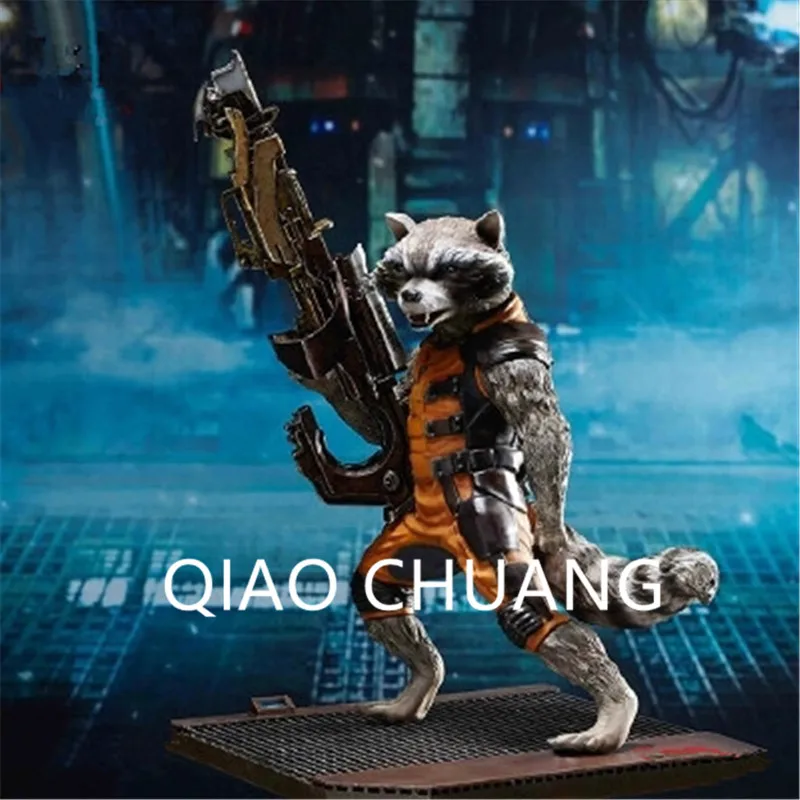 

The Avengers 3 The Bounty Hunter Rocket Raccoon Guardians Of The Galaxy PVC Action Figure Bambola G1174