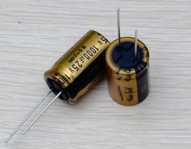 

30PCS new Japanese original nichicon audio electrolytic capacitor FG 1000Uf/25V free shipping