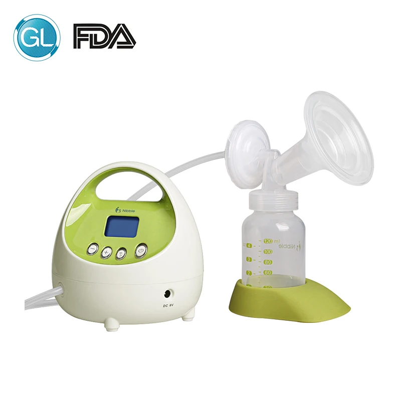 GL Электрический молокоотсос автоматический молокоотсос FDA молокоотсос для кормления ребенка с ЖК-дисплеем 120 мл бутылка с бесплатным подарком