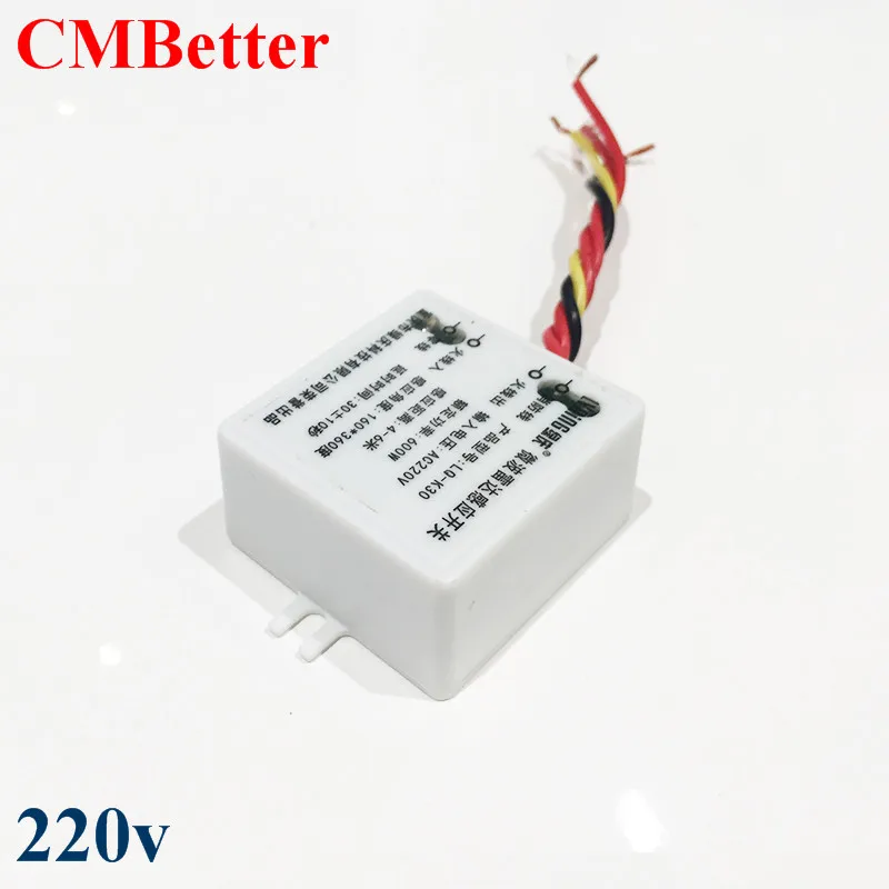 CMBetter AC220V-240V Microwave Radar Sensor Body Motion Detector switch AC220V  For LED Light  (4)