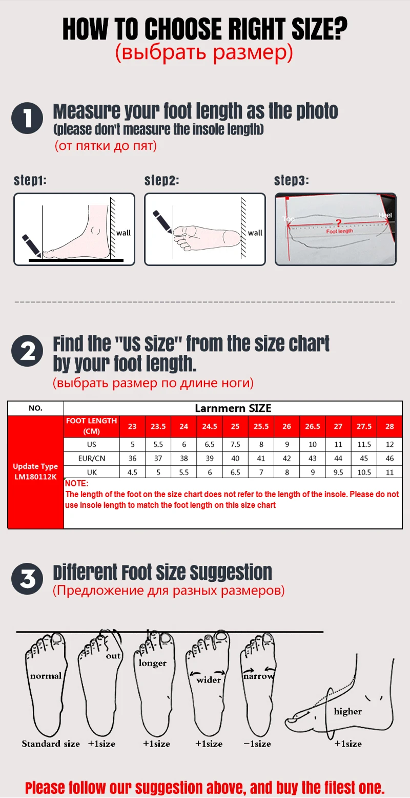 Boot Insulation Chart