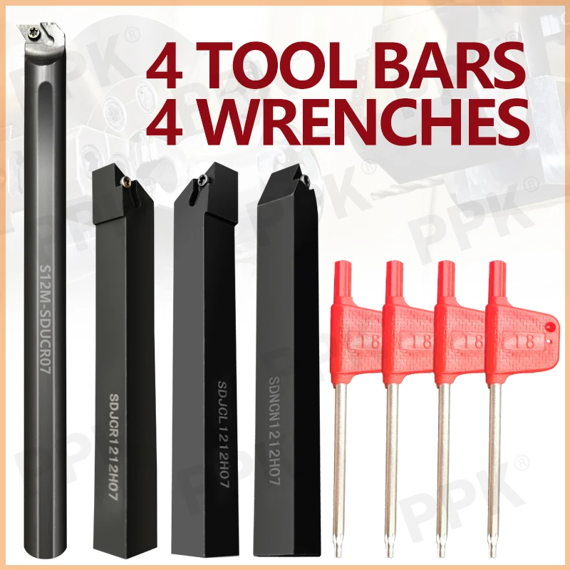 

CNC Tool Bar Four Tool Bars + Four Spanners
