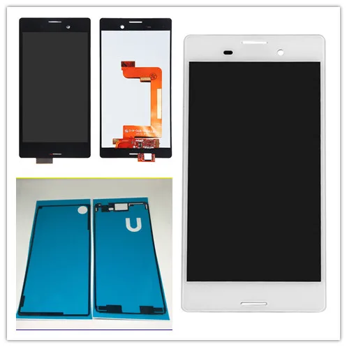 

JIEYER 5.0" White or black For Sony Xperia M4 Aqua E2303 E2353 E2333 LCD Display Touch Screen with Digitizer Assembly Adhesive