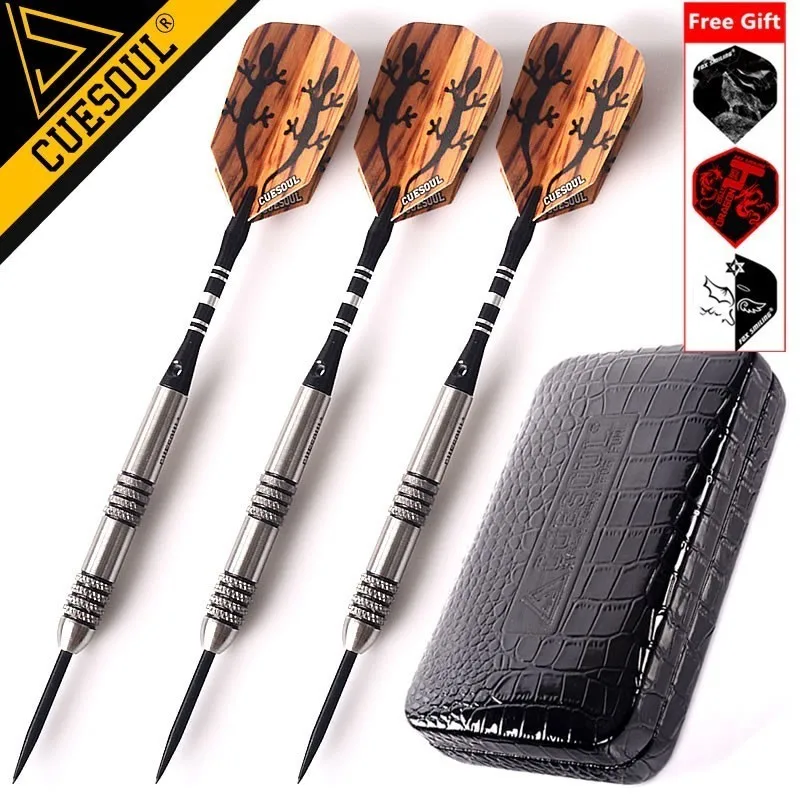 

CUESOUL Professional Darts 90% Tungsten Steel Tip Darts 26g 15cm With Aluminium Shafts 5 Types