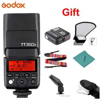 

Godox TT350S Mini Portable Flash Speedlite 2.4G Wireless Master/Slave 1/8000S HSS TTL Flash Speedlight for Sony A77II A7RII etc