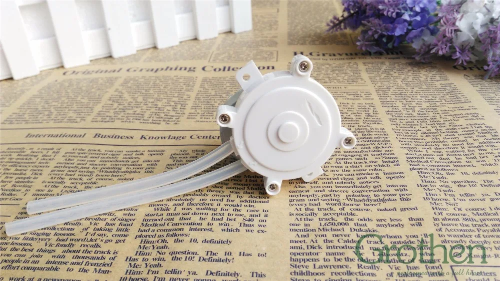 Купить 6VDC перистальтический насос с двигателем постоянного тока и ...