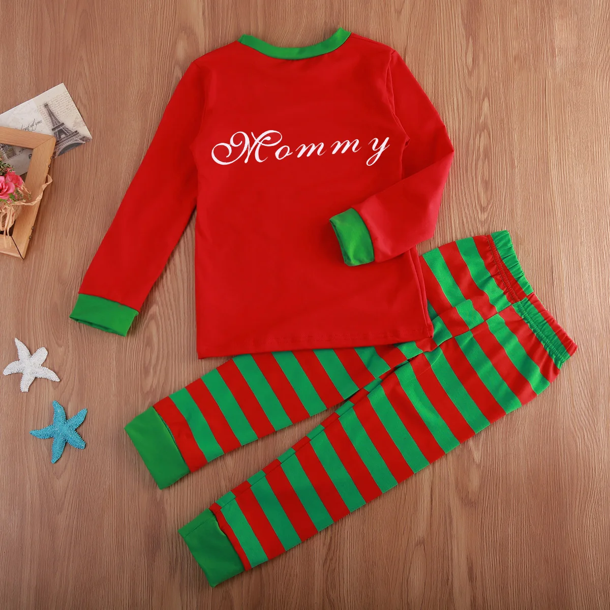 Рождественская семейная Одежда для девочек и мальчиков мама папа одежда для семьи футболка для мамы, дочки, мамы, сына, папы и ребенка, штаны