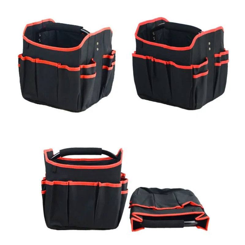 

Foldable Tool Bag Waterproof Handbag Tool Organizer Storage Bag Hardware Electrician Repair Storage Work Bag