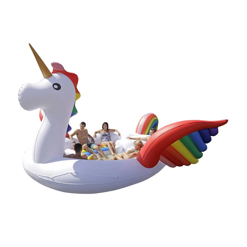 

Huge Unicorn Pool Float Giant Inflatable Unicorns Swimming Pool For Pool Party