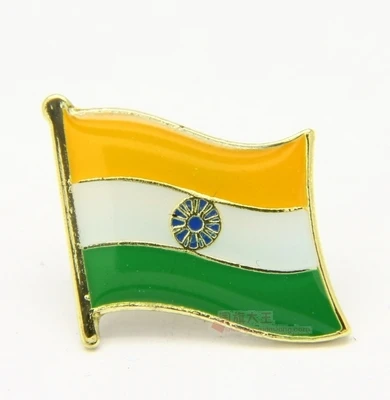

National Flag Metal Lapel Pin Flag Pin India