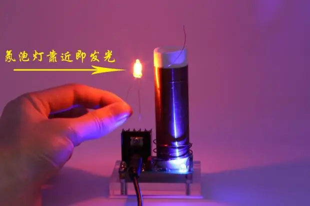 PLL SSTC Mini Tesla Coil может воспроизводить мобильную/компьютерную музыку.|Запчасти для