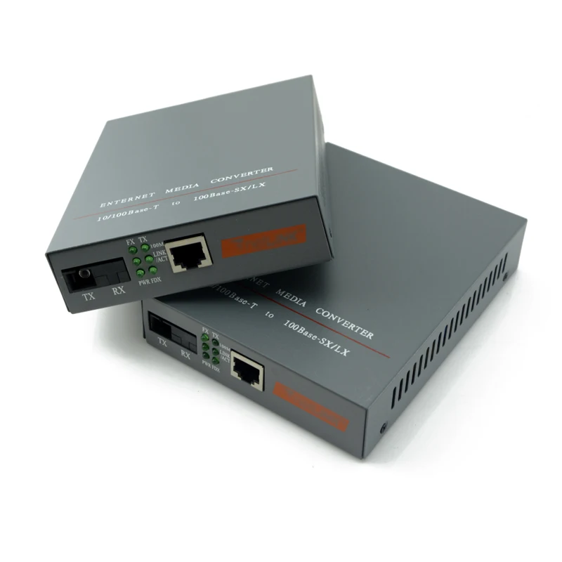 8 RJ45 Media Optic Converter HTB-3100 100Mbps Fiber Optical Media Converter