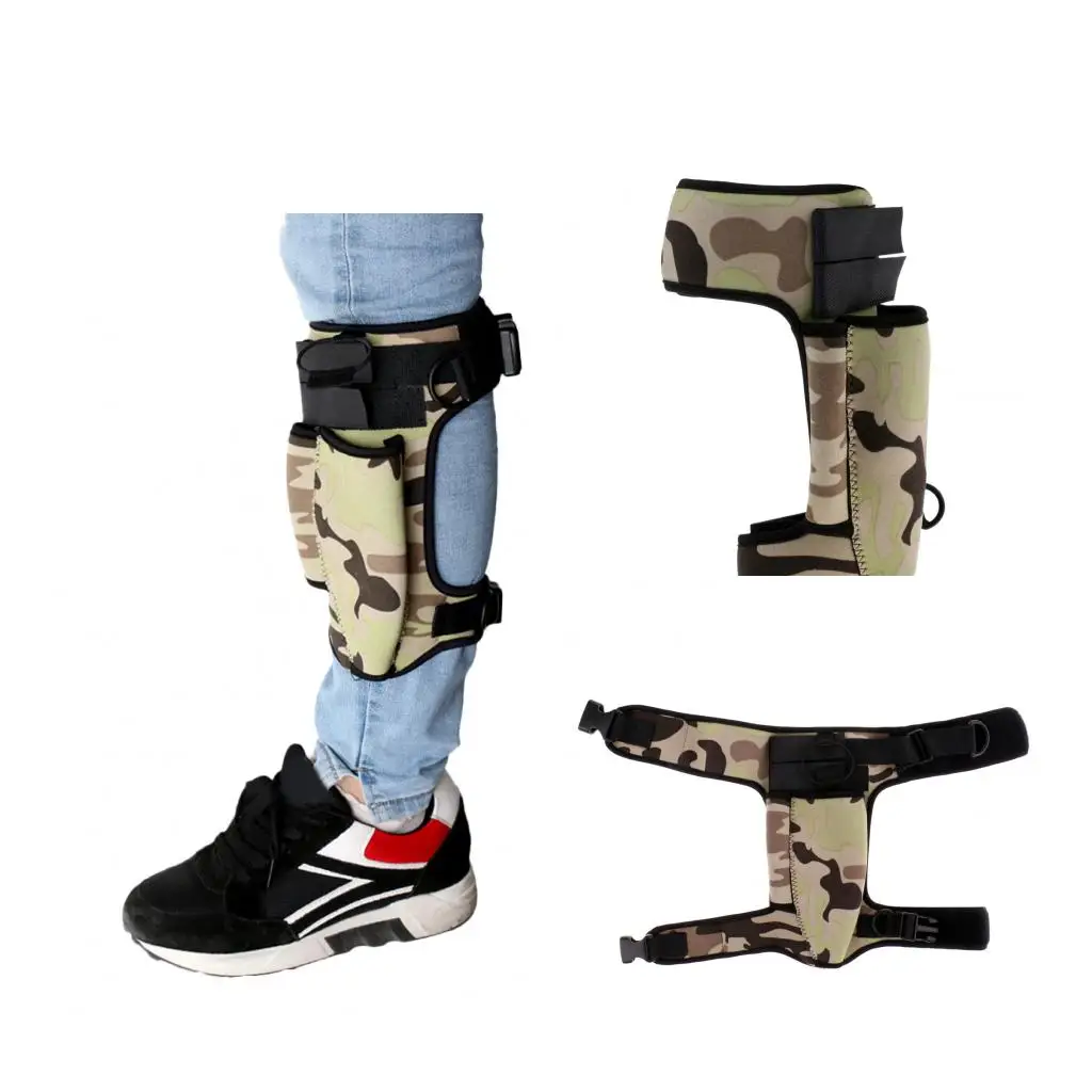 Perfeclan Camouflage Tech Dive Handy Tools Sheath Holder Diving Accessories Scuba Gear Leg Wrap