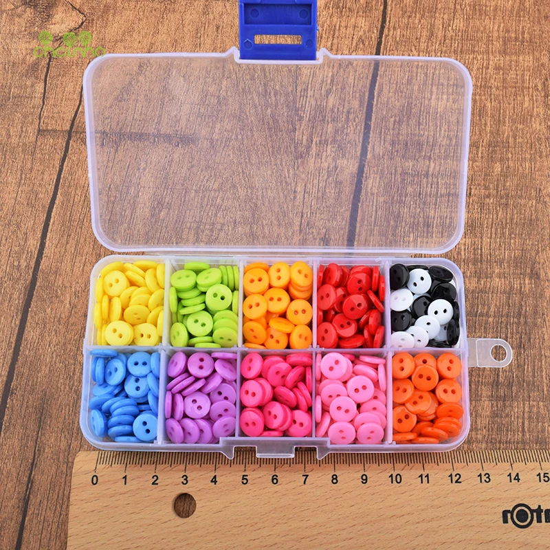 Chainho 600 шт./коркор. пуговицы из смолы с 2 отверстиями для рукоделия скрапбукинга
