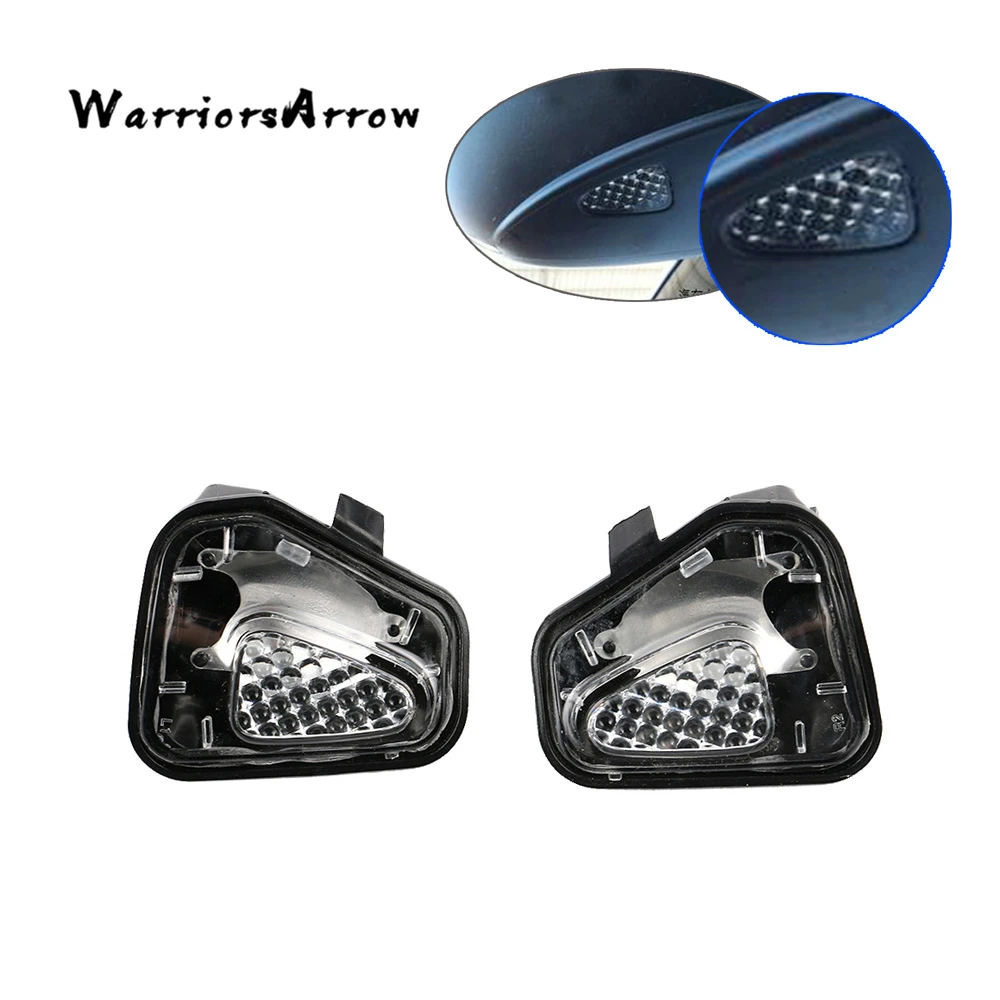 

WarriorsArrow Pair Front Marker Turn Signal Light Lamp Lens Housing For VW Jetta Passat B7 CC EOS Scirocco 3C8945291 3C8945292