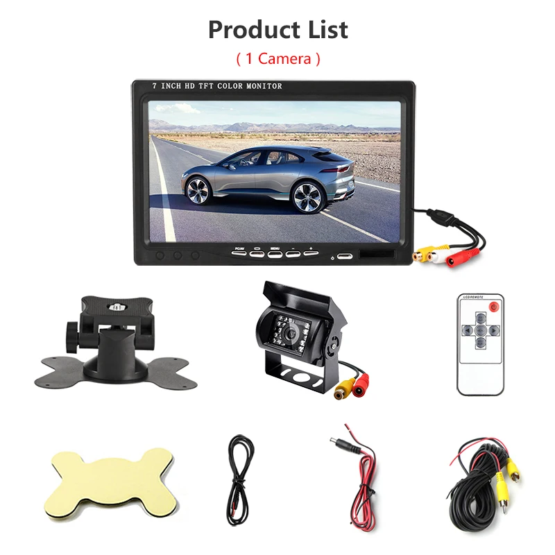 Vtopek 7 &quotавтомобильный монитор парковочный аппарат Автомобильный дисплей HDMI AV