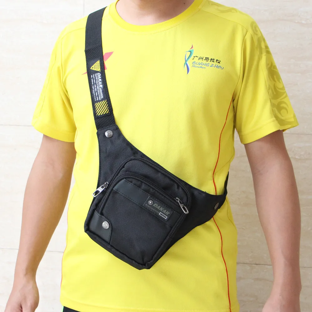 Buy Military Black Waist Bag Army Chest Shoulder bag