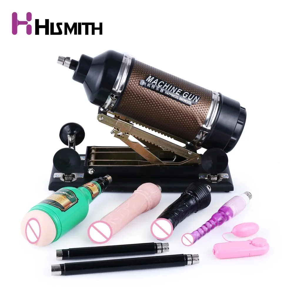 

Hismith Masturbation Sex Machine Multi-speed Thrusting Adjustable dildo love machine with 7 attachments sex toys for couples