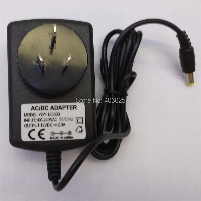 

5PCSLot AU plug power Supply DC12V 2000mA Power Adapter for CCTV Camera AU power adaptor