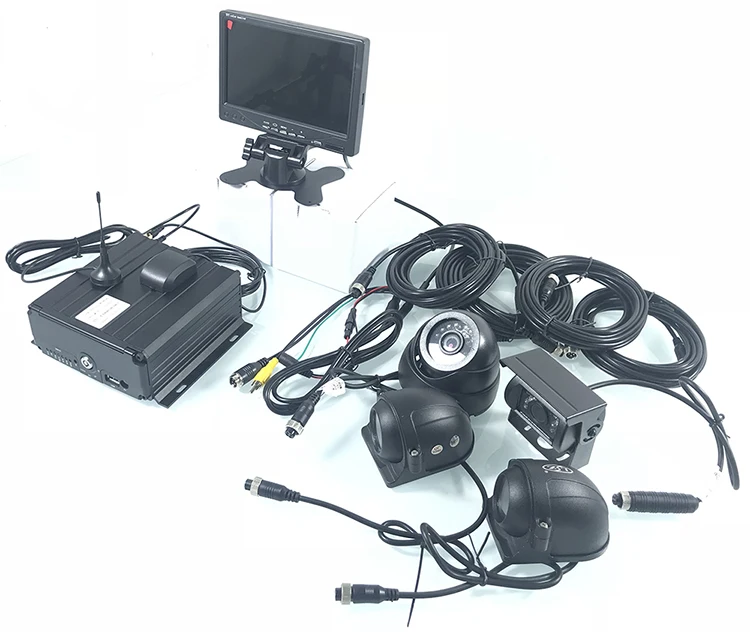 Удаленный видео хост-монитор CMSV6 облачная станция центр управления 3g GPS грузовик мониторинга набор AHD 4CH hd Мониторинг жесткого диска