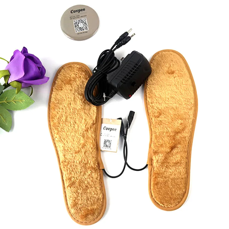 

Autumn Winter Warming USB Electric Powered Heated Insoles For Shoes Boots Keep Feet Warm New USB heated insole for men women