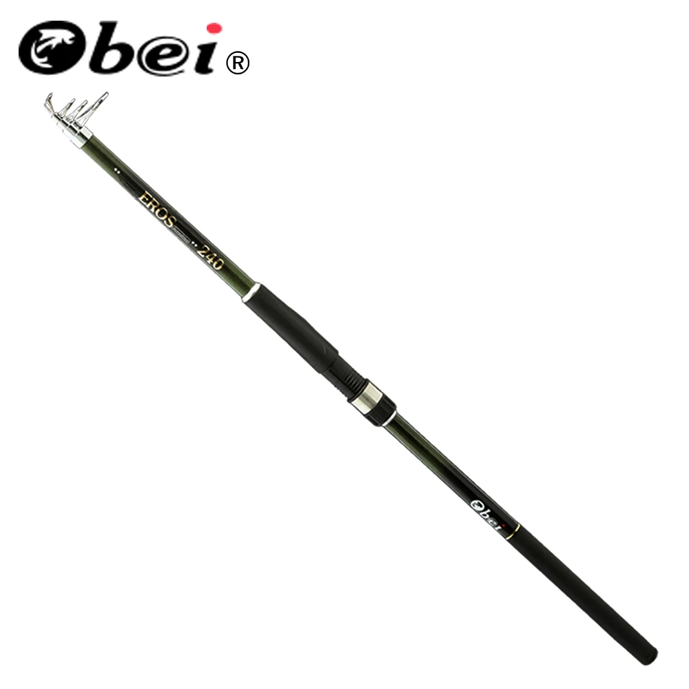 

Obei Carbon Fiber Telescopic Fishing Rod 2.1m-3.6m Medium and short Sea Rods Telescopic Fishing Rod Spinning Fishing Pole M