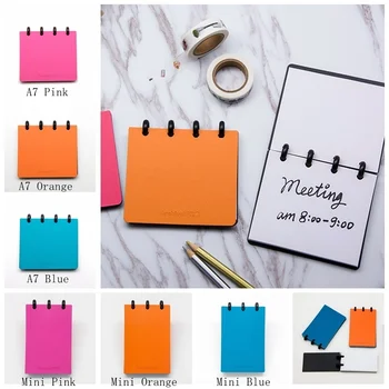 

MINI/A7 SIZE Memo pad Fashion Portable Message Book back to school stationery ring notebook CX19-001