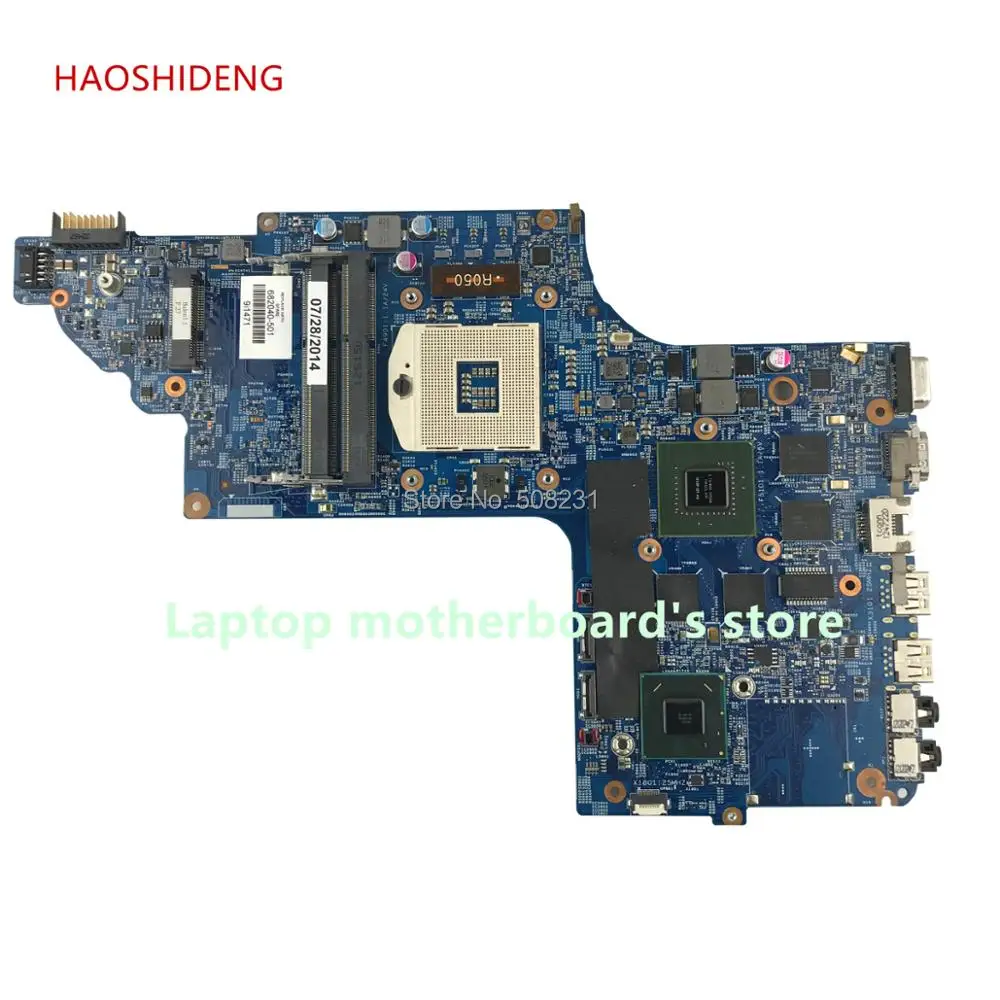 HAOSHIDENG 682040-501 682040-001 mainboard for HP DV7 DV7-7000 laptop motherboard with HM77 650M/2G All functions fully Tested HAOSHIDENG 682040-501 682040-001 mainboard for HP DV7 DV7-7000 laptop motherboard with HM77 650M/2G All functions fully Tested
