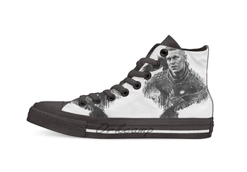 

Ivar the Boneless Novelty Design Casual Canvas Shoes Custom shoes Drop Shipping