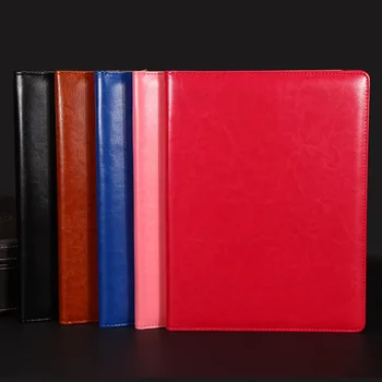 

A4 Leather Folder Padfolio Multi-function Office Organizer Planner Notebook School Office Padfolio Folder for Documents