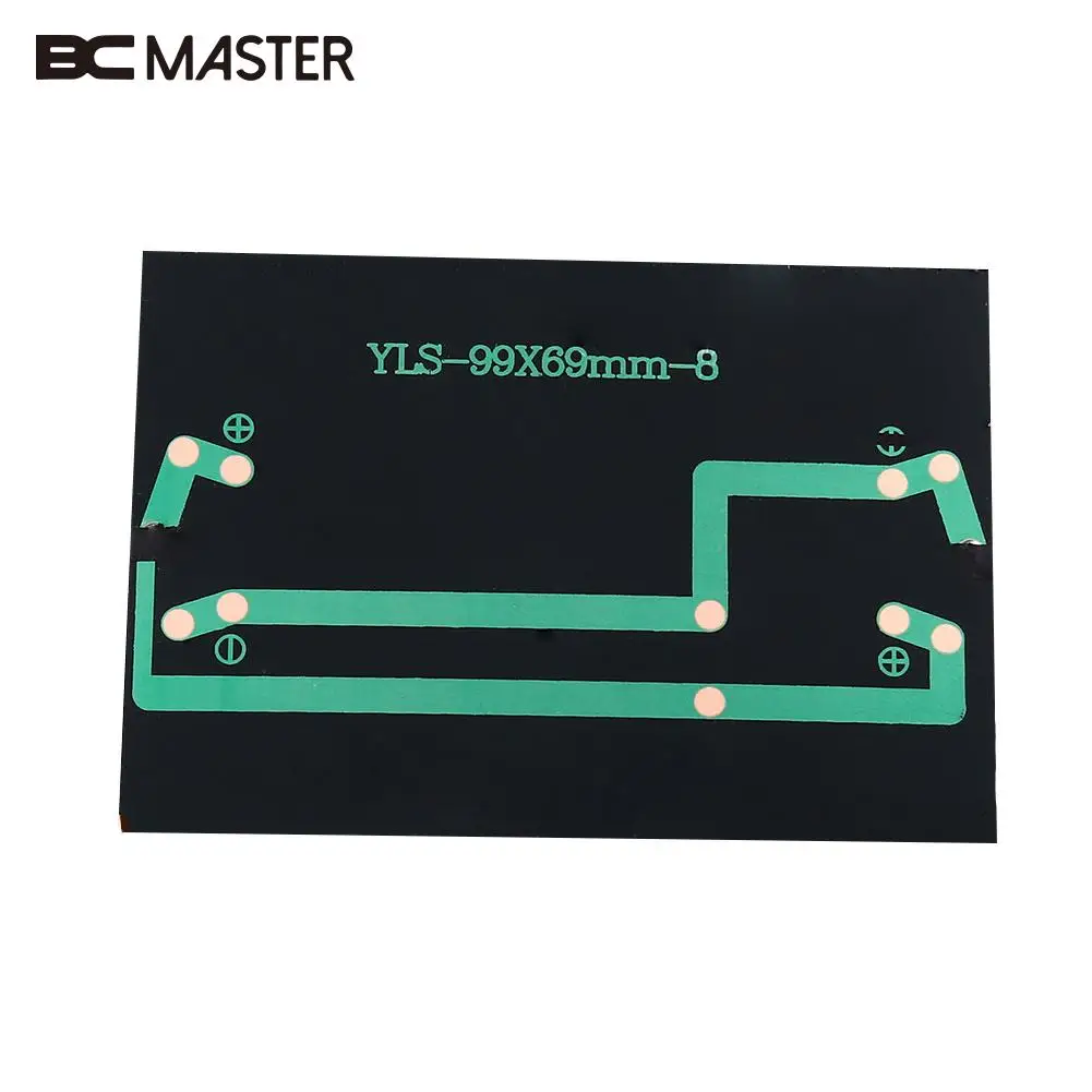 BCMaster новый 5 в 160ма солнечная панель батарея зарядное устройство модуль DIY Сотовый