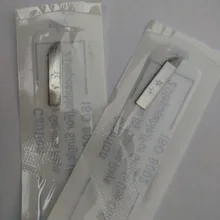 100 шт. ленты двойной татуировки звезды микроигла игла для перманентного макияжа бровей