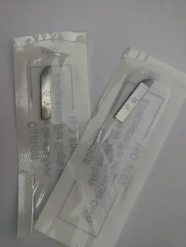 

Freeshipping 100Pcs Sliver Double Star Tattoo Microblading Needle For Permanent Makeup Eyebrow