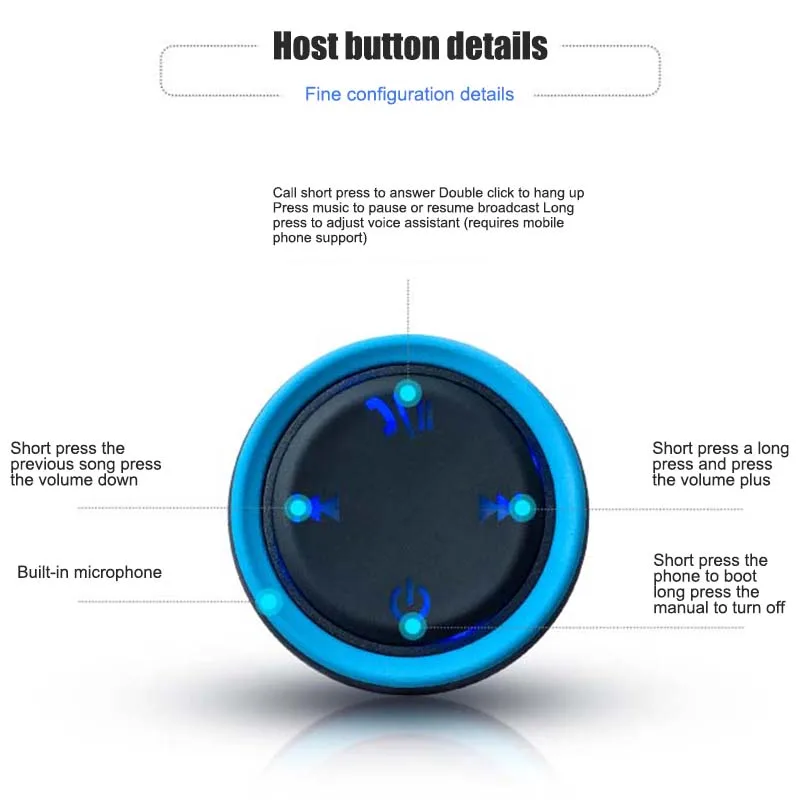 1 шт. Автомобильный MP3-плеер Bluetooth 4,0 громкой связи Дополнительный вход громкоговорителя Bluetooth модуль F-Best