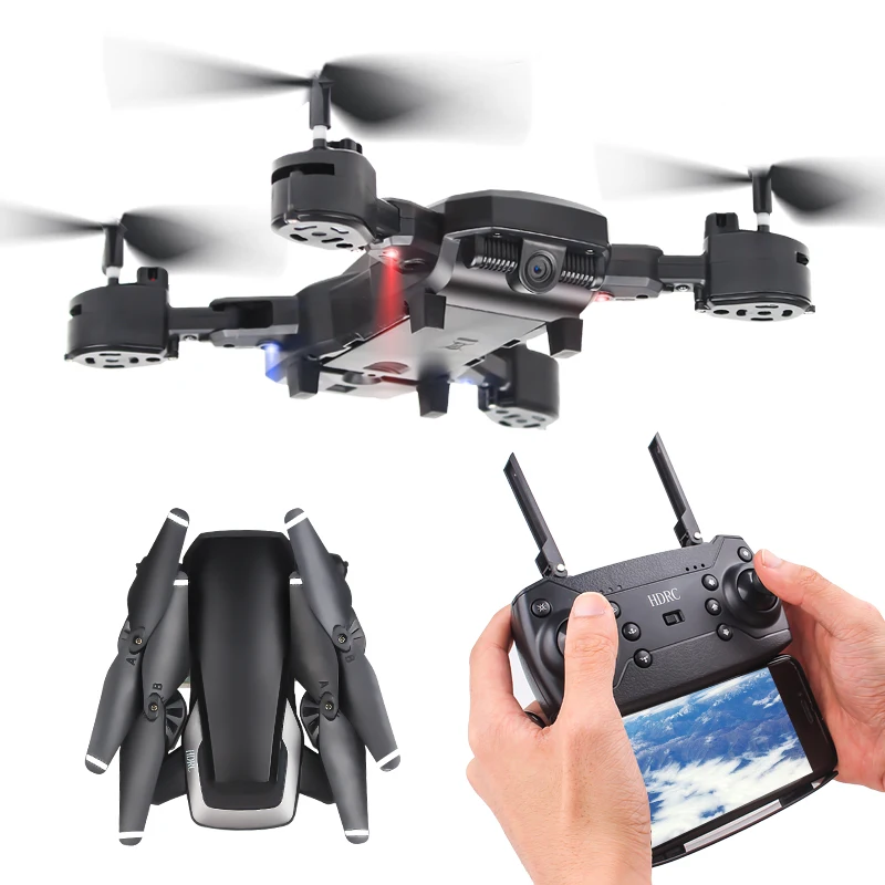 Радиоуправляемый Дрон с 480P/1080P Wi Fi камерой Квадрокоптер FPV Квадрокоптеры складной