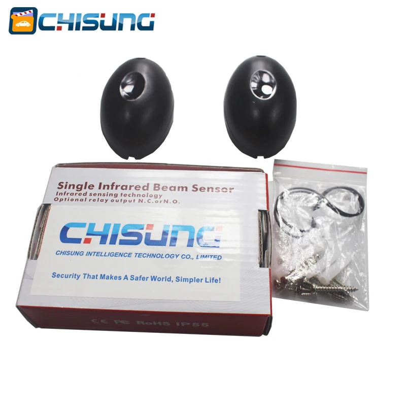 

Active Photoelectric Single infrared Beam Infrared Sensor Barrier Detector for Gate Door Window Burglar Alarm