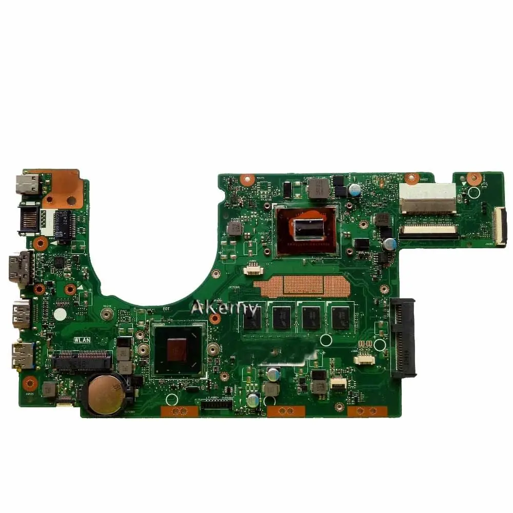 С 4G Оперативная память 2117 Процессор S300CA материнская плата для ноутбука ASUS VivoBook S300CA S300C S300 Тесты Оригинал материнская плата