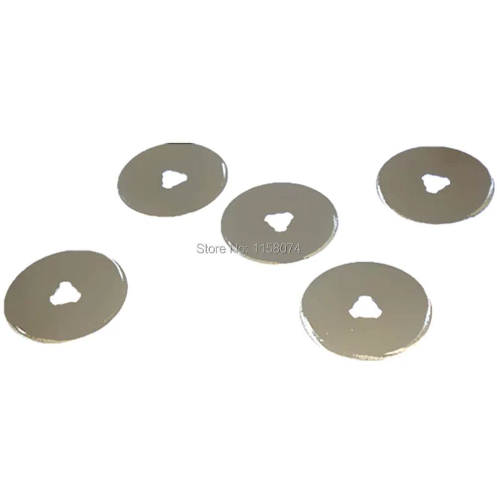 1/5/10pcs 28mm Rotary Cutter Spare Blades Patchwork Fabric Paper Cutting Rotary Cutter Blade Quilters Sewing Quilting Craft Tool