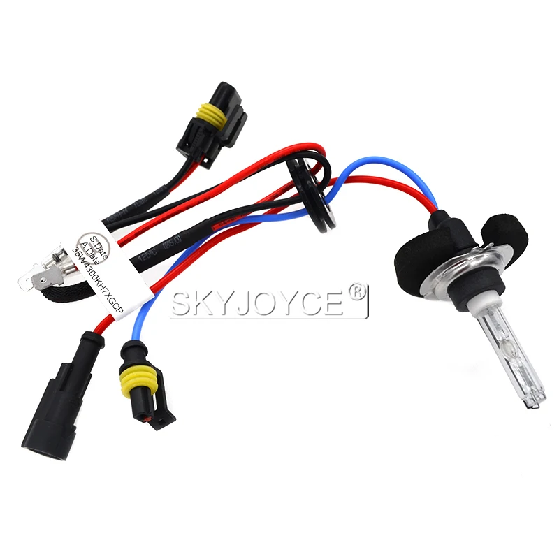 SKYJOYCE 35 Вт Быстрый старт Cnlight HID Canbus комплект AC тонкий круглый балласт H1 H3 H7 H11 6000K
