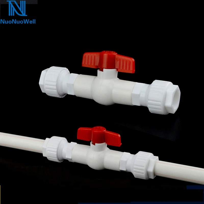 Details about   PVC Ball Valves Solvent Hot Melted Weld To Suit 20mm 25mm 32mm Pipe 
