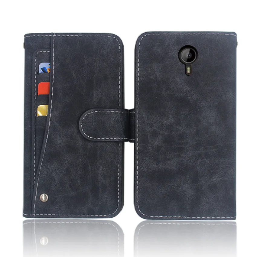 

Hot! Doogee Homtom HT3 Case High quality flip leather phone bag cover case For Doogee Homtom HT3 with Front slide card slot