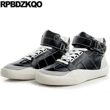 Весна осень Высокий верх обувь плоские мех мода кроссовки Корейский зашнуровать белый женщин Устойчивый к скольжению повседневная Круглый носок гулять пешком зима отправка капель европейская последние красивая весенняя