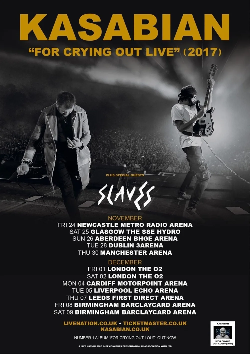 KASABIAN TOUR Шелковый плакат декоративной живописи 24x36 дюймов