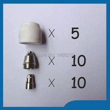 P-80 Panasonic воздушная плазменная резка Завихритель, плазменные насадки, плазменные наконечники, плазменные электроды 25PK