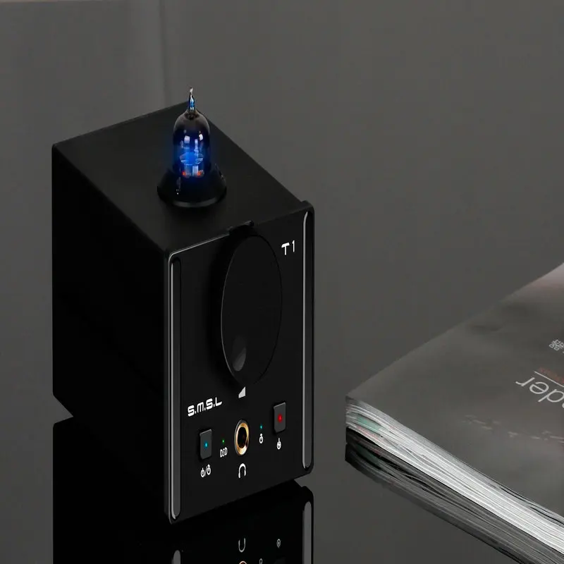 SMSL T1 Hi Fi усилитель для наушников CM6632A AK4490EQ оптический коаксиальный USB декодер DAC