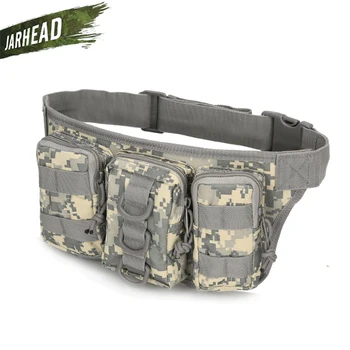 

Waterproof WaistPack 800D Nylon Bag Tactical Waist Bag Camouflage Hunting Hiking Bag Multi Function Waist Tools Pocket