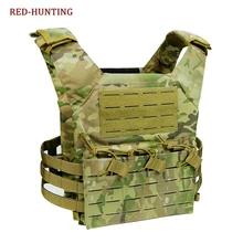 Открытый Пейнтбол страйкбол жилет светильник-вес MOLLE Lazer специальная пластина Перевозчик охотничий жилет