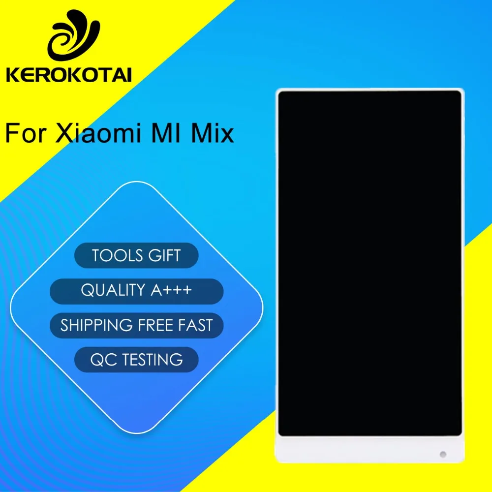 

FOR Xiaomi Mix 100% Tested Good Quality LCD Display Touch Screen Digitizer Full Assembly MI Mix LCD Assembly
